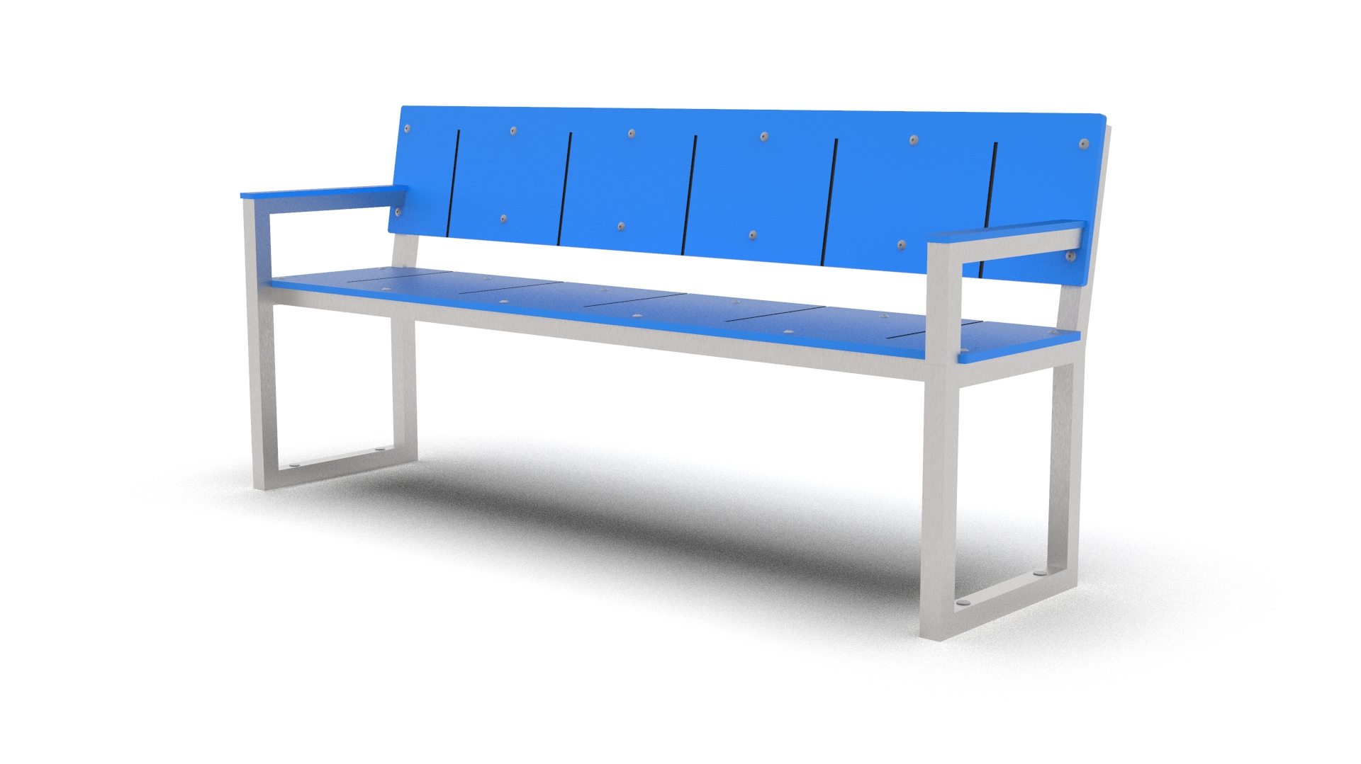 Nasze nowości - EPX-MA-100 Nowoczesna ławka z podłokietnikami