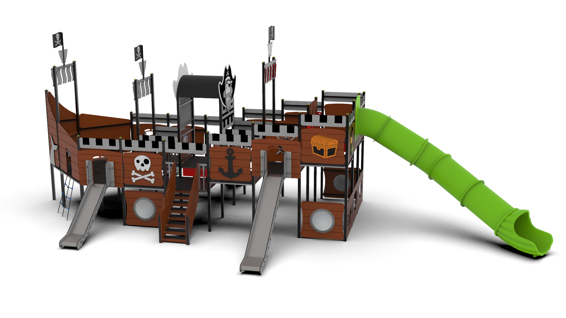 EPX-ZZ-273 Zestaw zabawowy - Fort Piracki Czarnej Kotwicy