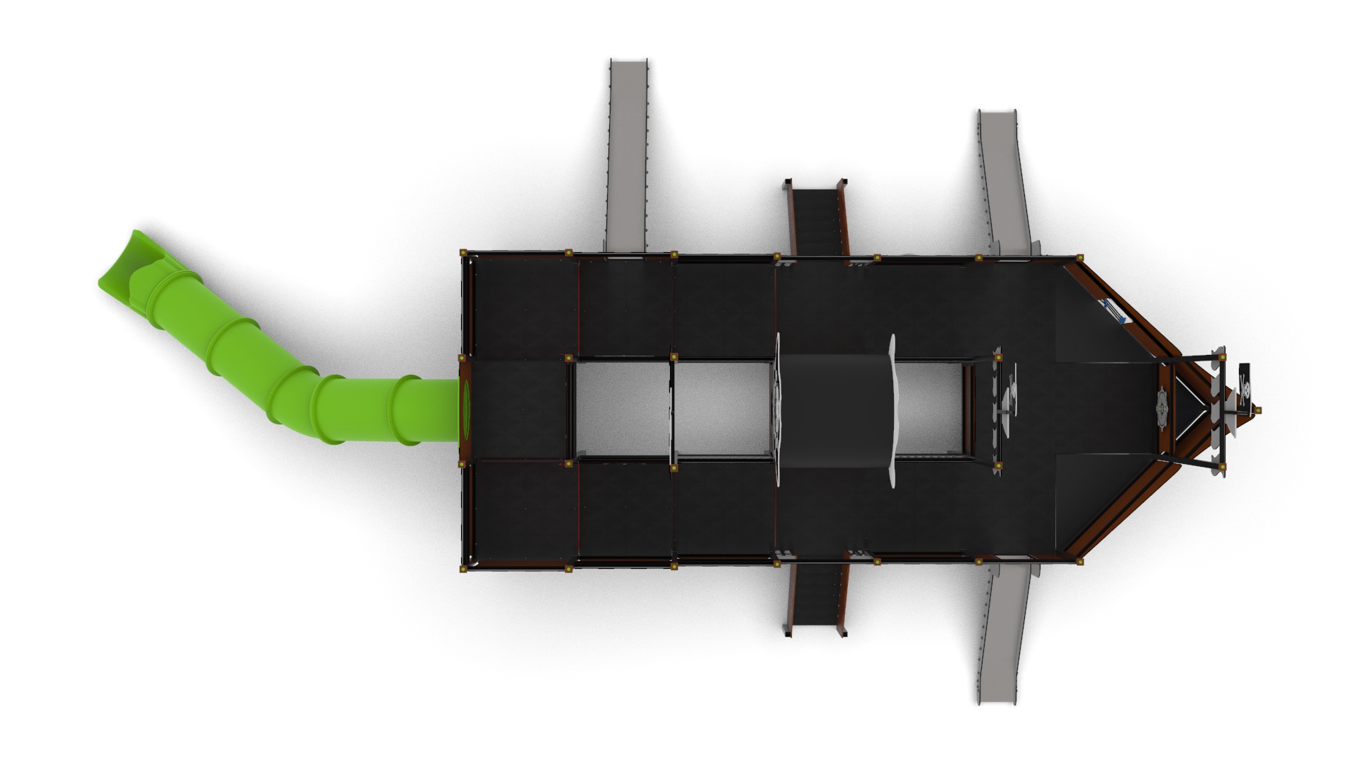 EPX-ZZ-273 Zestaw zabawowy - Fort Piracki Czarnej Kotwicy